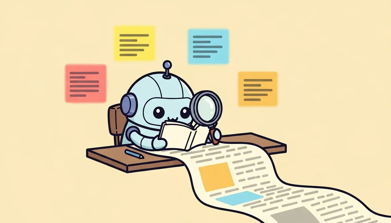 Agent 用摘要方式讀取長文件，部分內容被模糊化