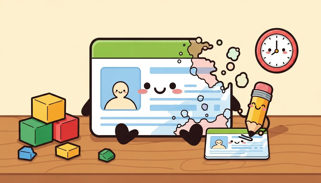 一張正在褪色更新的 Agent 身份證