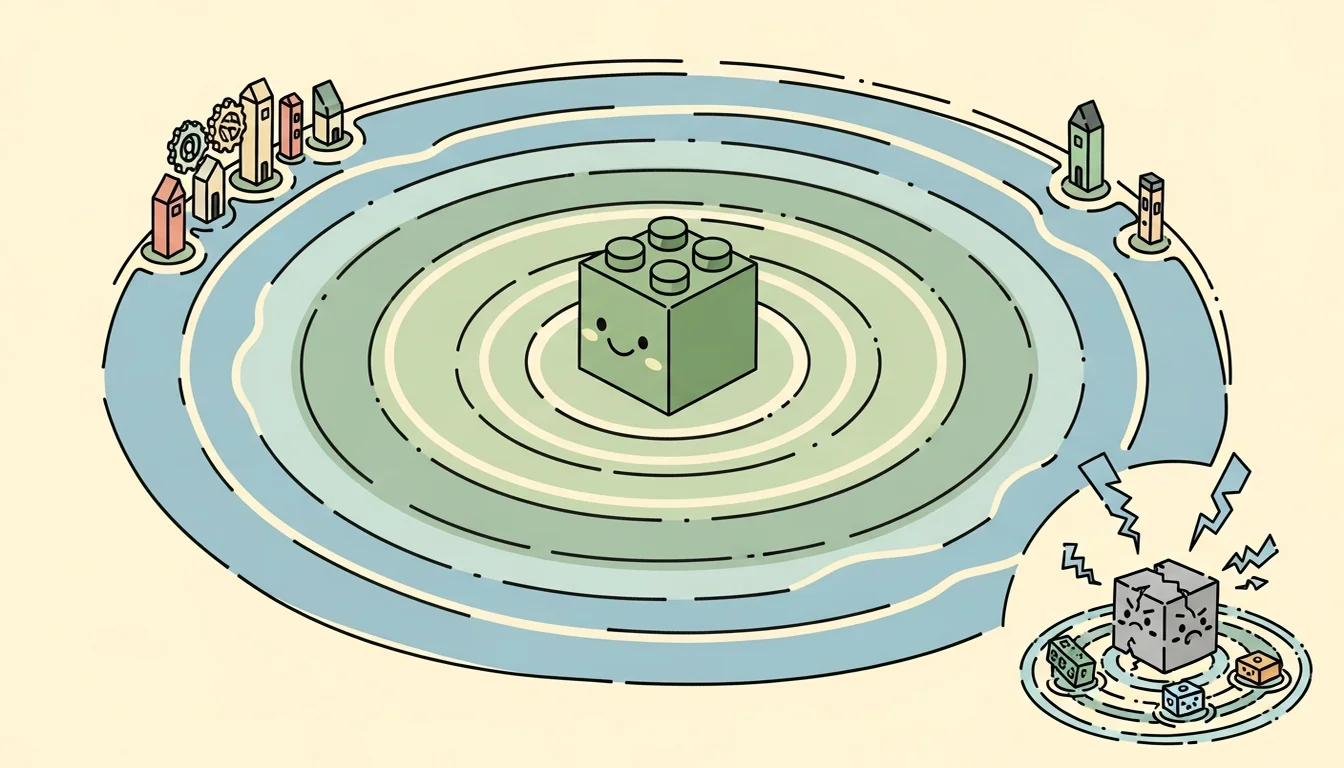 身份定義像漣漪擴散到所有下游決策