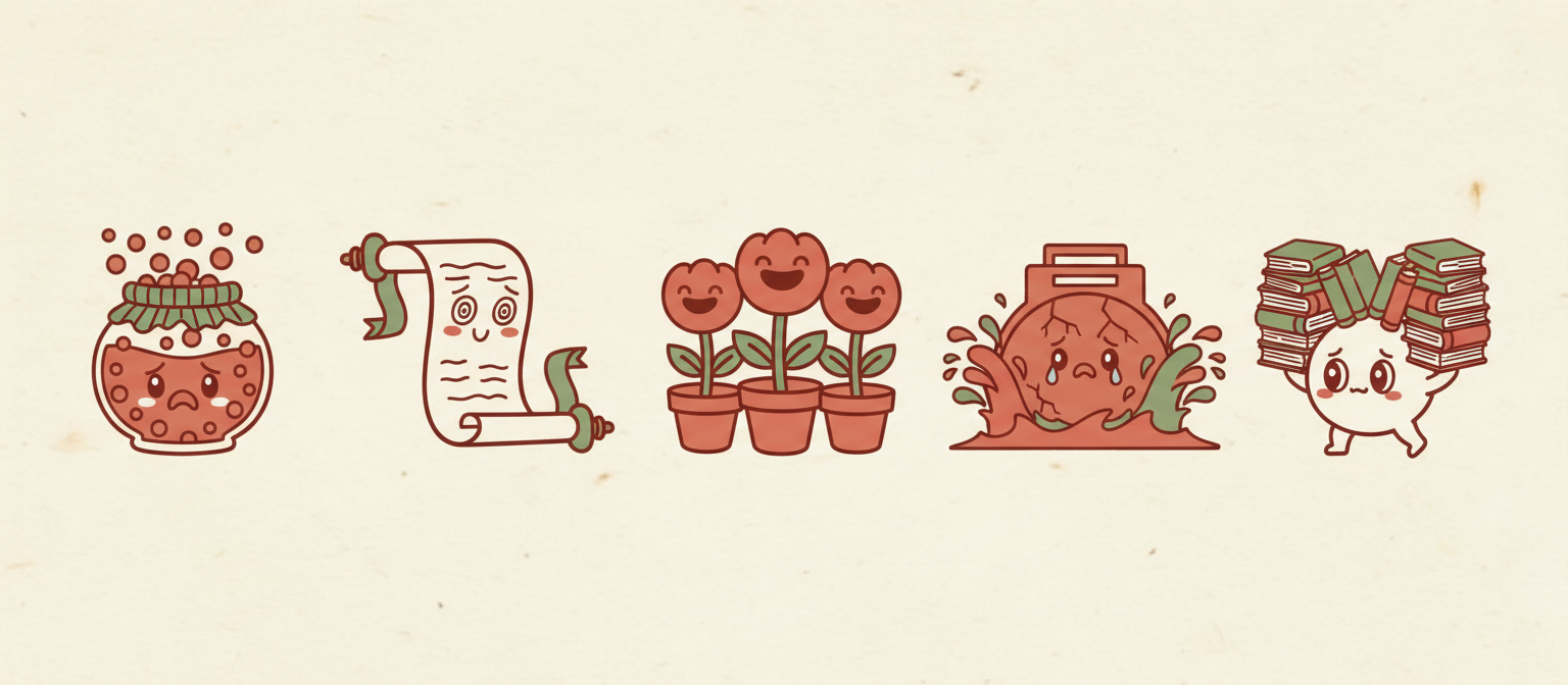 五個 Context Engineering 常見反模式：Context Stuffing、Example Bloat、Duplication、Unbounded Returns、Eager Loading