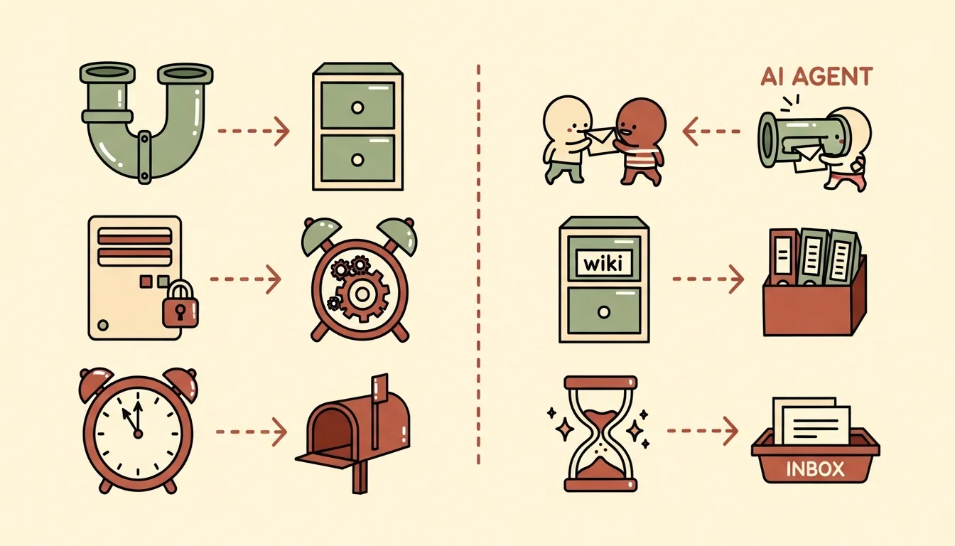 One-to-one mapping between OS concepts and Agent concepts